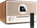 Diverse, Lucca Internet Radio with DAB+ and CD Player Wood