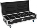 , Roadinger Flightcase 8x AKKU UP-4 QuickDMX with charging function