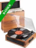 Hi-Fi & Surround, RP170L Record Player with Record Storage Case Wood "B-STOCK"