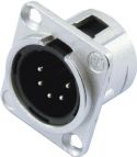 Diverse, NEUTRIK XLR mounting plug 5pin NC5MDL-1