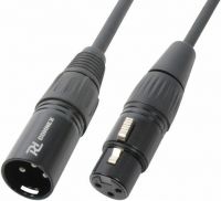 CX36-12 Kabel XLR HQ hann/hunn 12m Svart