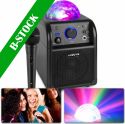 Højttalere, SBS50B Bluetooth Party Speaker LED Ball Black "B-STOCK"