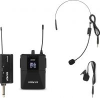 WM55B Trådløst Bodypack Mikrofon Plug-and-Play Sæt UHF