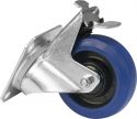 Diverse, Roadinger Swivel Castor RD-100B 100mm blue with brake