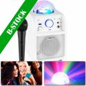 Højttalere, SBS50W Bluetooth Party Speaker LED Ball White "B-STOCK"