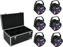 Diverse, Eurolite Set 6x LED PARty Spot + Case TDV-1