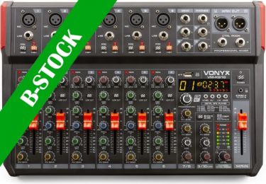 VM-KG10 Music Mixer 10-Channel BT/DSP/USB Record "B-STOCK"