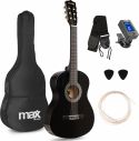 SoloArt Junior 3/4 Classic Guitar Pack Black