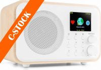 Vicenza WIFI Internet Radio with DAB+ and Battery White "C-STOCK"