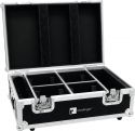 , Roadinger Flightcase 4x AKKU TL-3 Trusslight QuickDMX with charging function