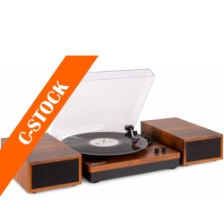 RP165 Record Player Set Wood "C-STOCK" TILBUD NU