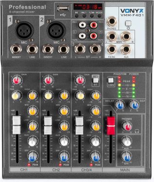 VMM-F401 4-Channel Music Mixer