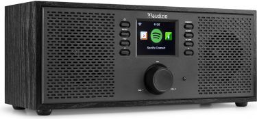 Rimini Stereo WiFi Internet Radio Black