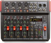 VM-KG08 Music Mixer 8-Channel BT/DSP/USB Record