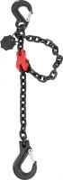 Diverse, SAFETEX Chain Sling 1leg with clevis shortening clutches locked 1m WLL2000kg