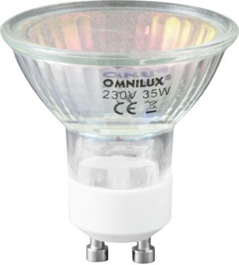 Omnilux GU-10 230V/50W 1500h 25° green