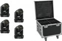 Diverse, Eurolite Set 4x LED TMH-S90 + Case