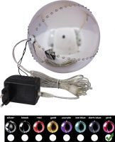 Europalms LED Snowball 15cm, pink