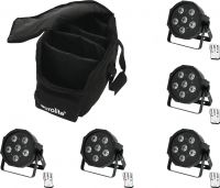 Eurolite Set 5x LED SLS-603 + Soft Bag