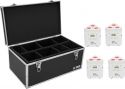 Diverse, Eurolite Set 4x AKKU TL-3 TCL white + Case TDV-1