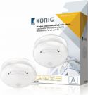 KÖNIG - Røgalarm m. trådløs sammenkobling KÖNIG - Røgalarm m. trådløs sammenkobling