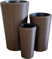 Europalms Deco pot set "INDIA" 74/54/44cm