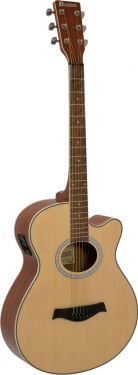 Dimavery AW-400 Western guitar, nature