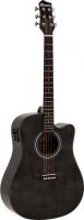 Dimavery STW-90 Western Guitar, vintage black