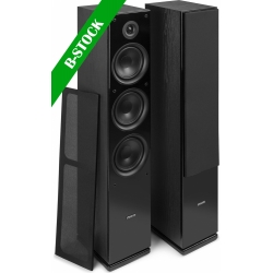 SHF80B Tower Speaker Set 3x 6.5” Black "B-STOCK" TILBUD NU