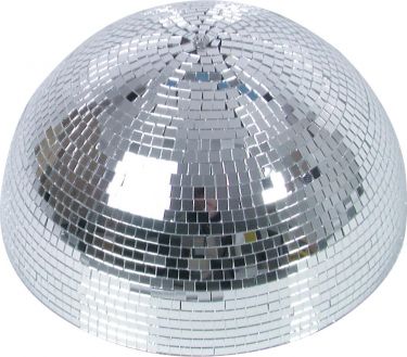 Eurolite Half Mirror Ball 40cm motorized