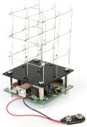 Velleman - MK193 - 3D LED kube, 3x3x3 røde LED, programmerbar via USB Velleman - MK193 - 3D LED kube, 3x3x3 røde LED, programmerbar via USB