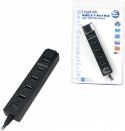 LogiLink - USB 2.0 HUB - 7 porte m. on/off, inkl. Strømforsyning (3,5A) LogiLink - USB 2.0 HUB - 7 porte m. on/off, inkl. Strømforsyning (3,5A)