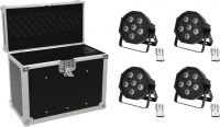 Eurolite Set 4x LED SLS-603 + Case EC-SL4M size M