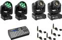 Assortment, Eurolite Set 2x LED TMH-W63 + 2x LED TMH-S30 + USB QuickDMX + Easy Show