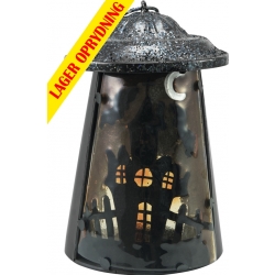 Europalms Lantern Ghost House, 23cm TILBUD NU