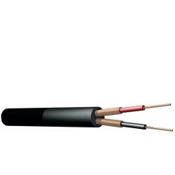 RX52 DMX Kabel HQ 2 x 0,22MM² (6MM) Sort 100m TILBUD NU