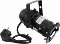 Eurolite - PAR16 LED pinspot - 1 x 3W , 3200K, Sort Eurolite - PAR16 LED pinspot - 1 x 3W , 3200K, Sort