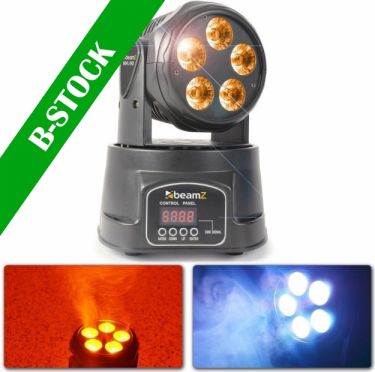 MHL-90 Mini Moving Head Wash 5x 18W RGBAW-UV LEDs "B-STOCK"