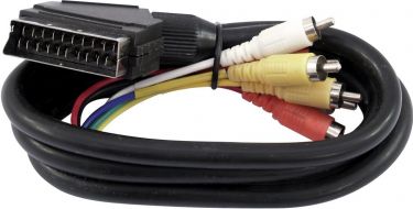 Omnitronic Adaptercable Scart/6xRCA 1.5m