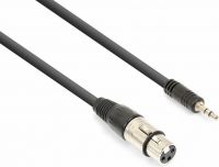 CX320-05 Cable XLR Female-3.5 Stereo (0.5m)