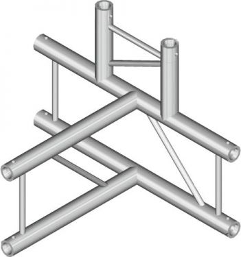 Alutruss BILOCK E-GL22 T42-V 4-Way Corner 90°