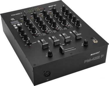 Omnitronic PM-422P 4-Channel DJ Mixer with Bluetooth & USB Player