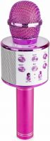 KM01 Karaoke Mic with built-in Speakers BT/MP3 Pink