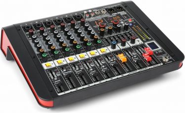 PDM-M604A 6-Channel Music Mixer with Amplifier