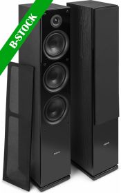 SHF80B Tower Speaker Set 3x 6.5” Black "B-STOCK"