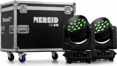 Nereid1940 Outdoor LED Bee Eye Moving Head with Zoom 2pcs in Flightcase