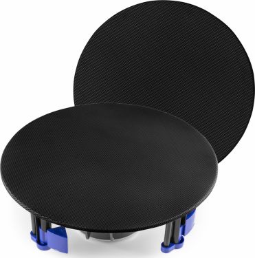 NCBT5B Amplified Low Profile Ceiling Speaker Set BT 5.25" Black