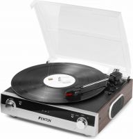 RP102A Record Player BT Aluminium/Wood