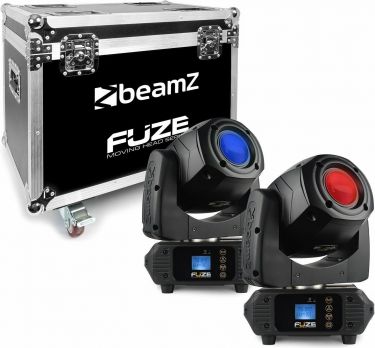 Fuze75S LED Spot Moving Head 2pcs in Flightcase