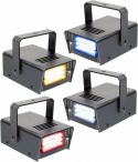 BMS24SET Sett med 4 Mini LED Stroboskoper RYBW